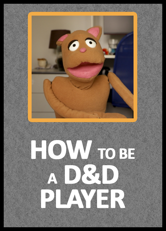 How to be a DnD Player Cover